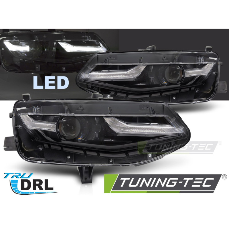 Fari Anteriori Luci Diurne DRL LED per Chevrolet Camaro 2019-2023 (Cod. TT-LPCT18)