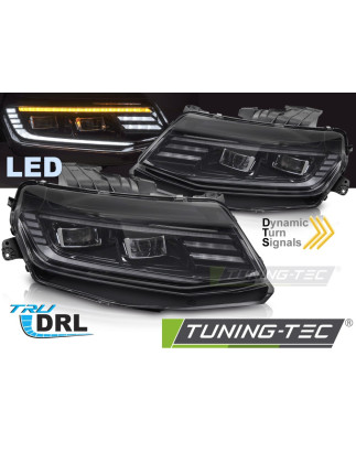 Fari Anteriori Luci Diurne DRL LED per Chevrolet Camaro 2016-2018 (Cod. TT-LPCT17)