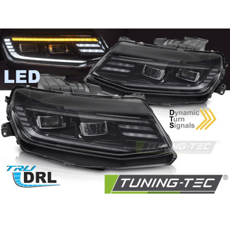 Fari Anteriori Luci Diurne DRL LED per Chevrolet Camaro 2016-2018 (Cod. TT-LPCT17)