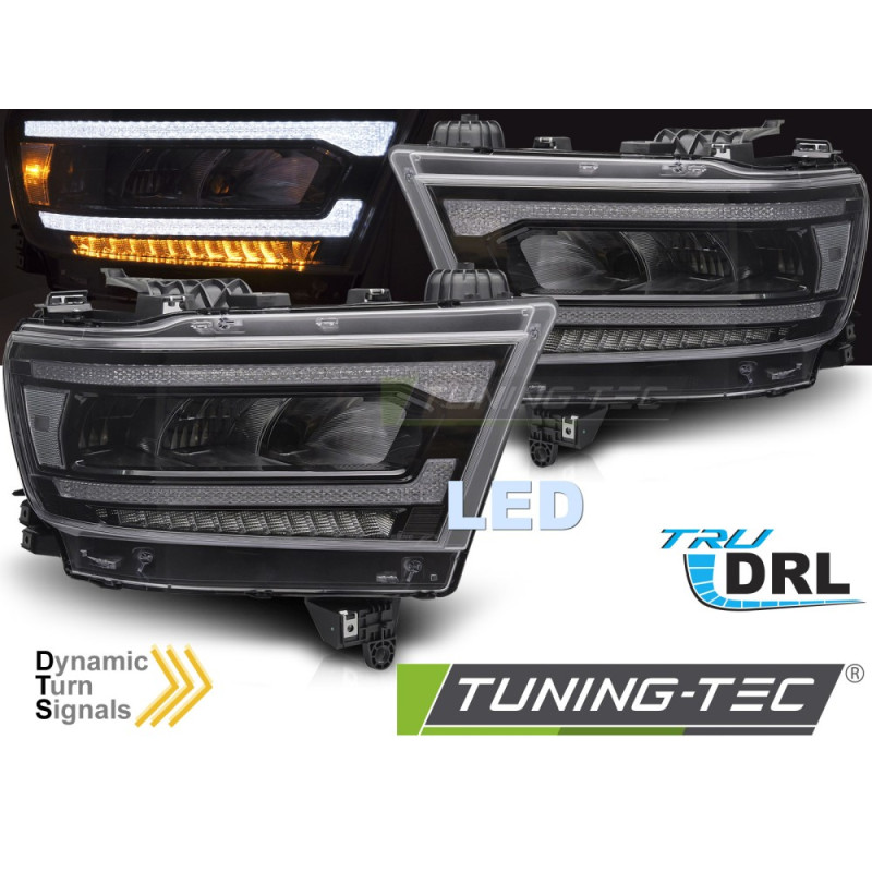 Fari Anteriori Luci Diurne DRL LED per Dodge Ram 2019-2022 (Cod. TT-LPDO27)