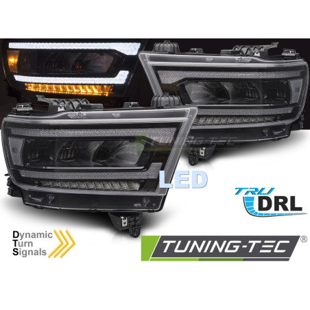 Fari Anteriori Luci Diurne DRL LED per Dodge Ram 2019-2022 (Cod. TT-LPDO27)