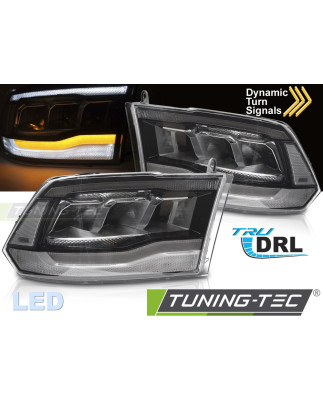 Fari Anteriori Luci Diurne DRL LED per Dodge Ram 2009-2018 (Cod. TT-LPDO28)