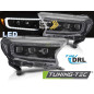 Fari Anteriori LED Nero per Ford Ranger V 2016-2022 (Cod. TT-LPFO94)