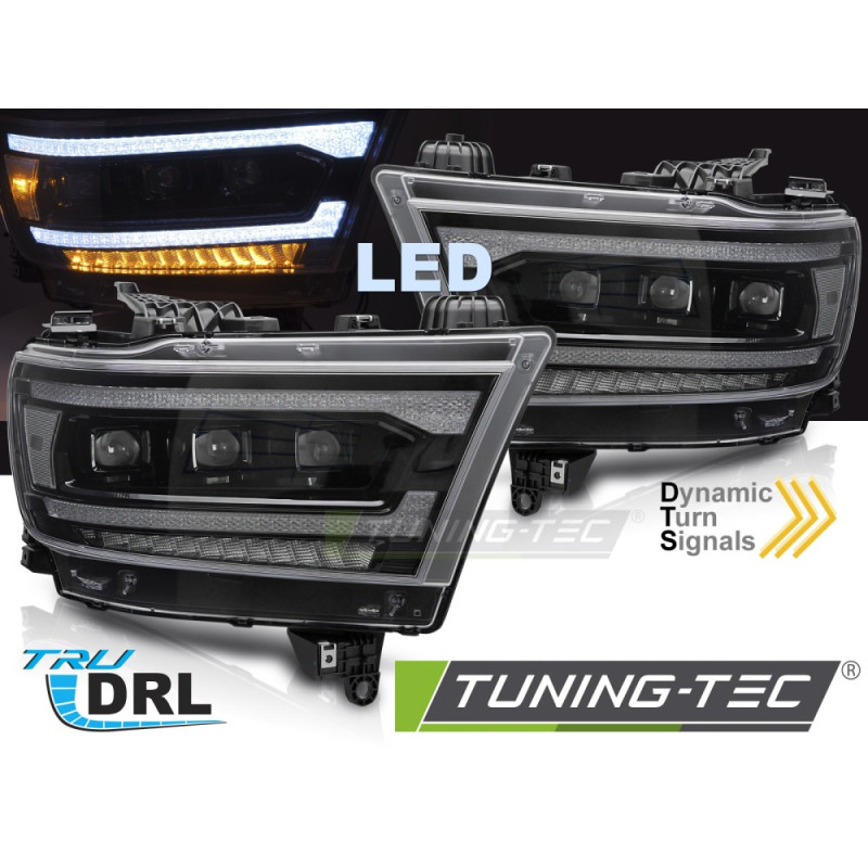 Fari Anteriori LED per Dodge Ram 2019-2022 (Cod. TT-LPDO30)