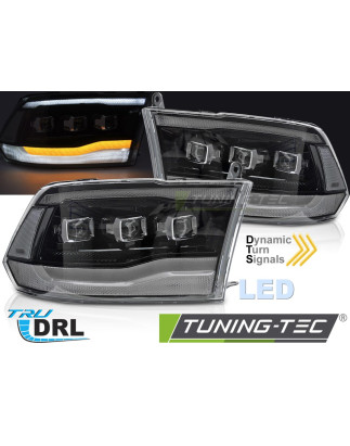 Fanali Posteriori LED Nero per Dodge Ram 2009-2018 (Cod. TT-LPDO32)