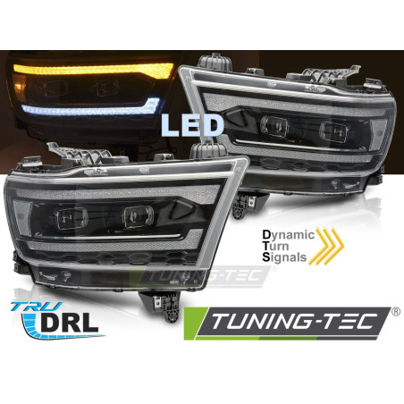 Fari Anteriori LED per Dodge Ram 2019-2022 (Cod. TT-LPDO31)