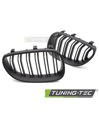 Griglia Frontale Nero Opaco Doppia Barra Nero per BMW E60/E61 2003-2010 (Cod. TT-GRBML7)