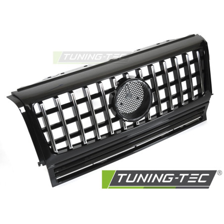 Griglia Frontale Cromato Nero per Mercedes-Benz W463 1990-2012 (Cod. TT-GRMEC2)