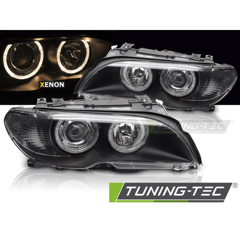 Fari Anteriori Angel Eyes per BMW E46 2003-2006 (Cod. TT-LPBMP2)