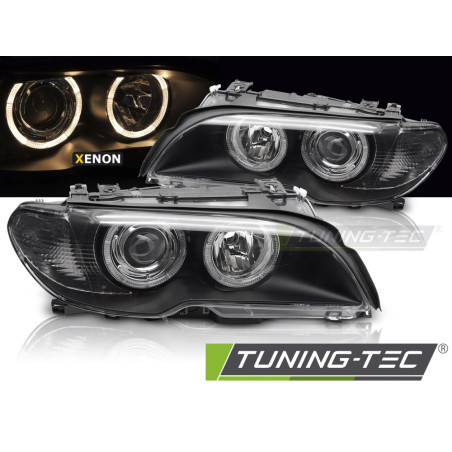 Fari Anteriori Angel Eyes per BMW E46 2003-2006 (Cod. TT-LPBMP2)