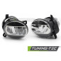 Fendinebbia LED Nero per Audi A4 B8 /a6 C6 09-11/Q5 08-16 2008-2011 (Cod. TT-HAAU17)