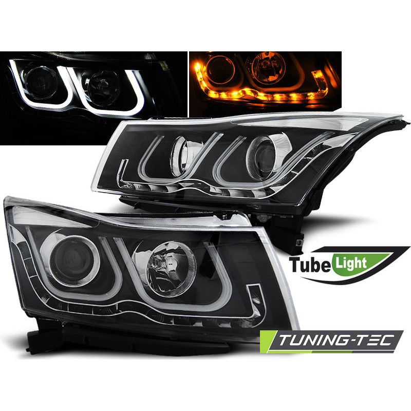 Fanali Posteriori Nero per Chevrolet Cruze Us Version 2009-2012 (Cod. TT-LPCT24)