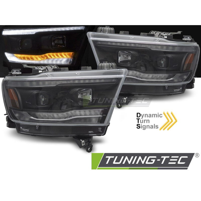 Fanali Posteriori Nero per Dodge Ram Seq 2019-2022 (Cod. TT-LPDO26)