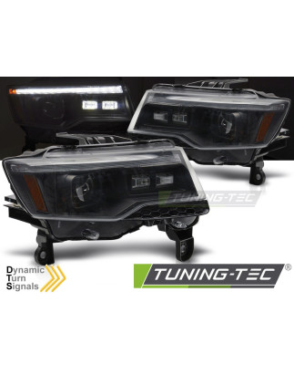 Fanali Posteriori Nero per Chrysler Jeep Grand Cherokee Seq 2014-2021 (Cod. TT-LPCH36)