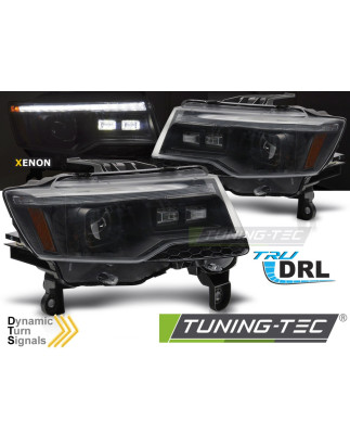 Fanali Posteriori Nero per Chrysler Jeep Grand Cherokee Seq Hid 2014-2021 (Cod. TT-LPCH38)