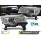 Fanali Posteriori Cromato per Chrysler Jeep Grand Cherokee Seq Hid 2014-2021 (Cod. TT-LPCH37)