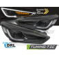 Fari Anteriori con Luci Diurne Luci Diurne DRL LED Nero per Ford Focus Mk3 2014-2018 (Cod. TT-LPFOA8
