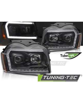 Fanali Posteriori Nero per Chrysler Jeep Grand Cherokee 2005-2008 (Cod. TT-LPCH49)