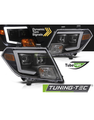 Fanali Posteriori Nero per Nissan Frontier Lights 2010-2014 (Cod. TT-LPNI10)