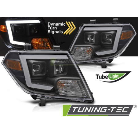 Fanali Posteriori Nero per Nissan Frontier Lights 2010-2014 (Cod. TT-LPNI10)