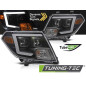 Fanali Posteriori Nero per Nissan Frontier Lights 2010-2014 (Cod. TT-LPNI10)