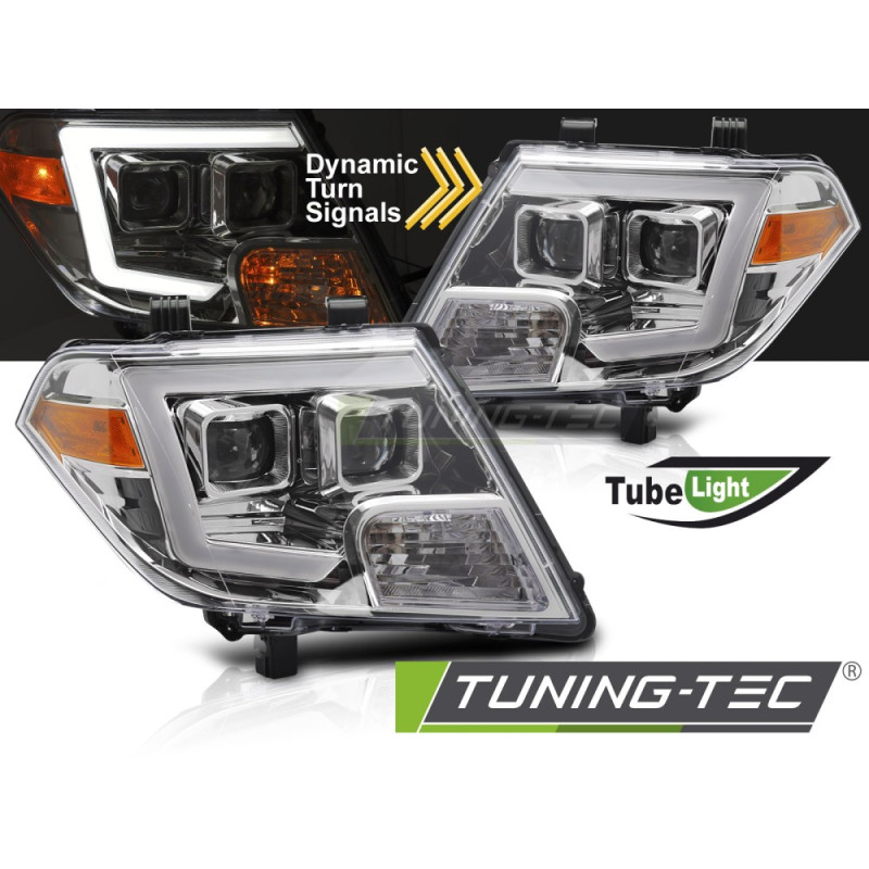 Fanali Posteriori Cromato per Nissan Frontier Lights 2010-2014 (Cod. TT-LPNI09)