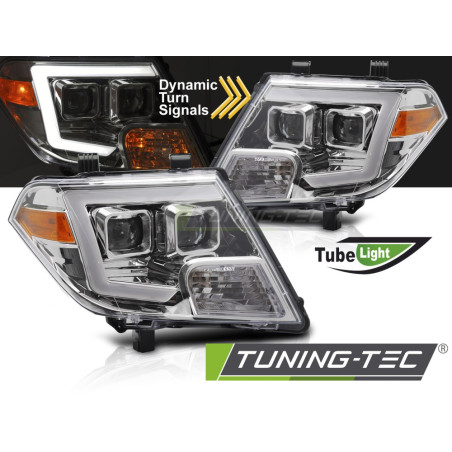 Fanali Posteriori Cromato per Nissan Frontier Lights 2010-2014 (Cod. TT-LPNI09)