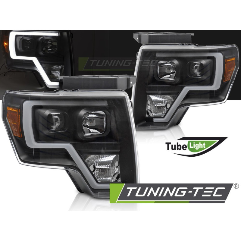 Fanali Posteriori Nero per Ford F150 Mk12 2008-2014 (Cod. TT-LPFOB2)