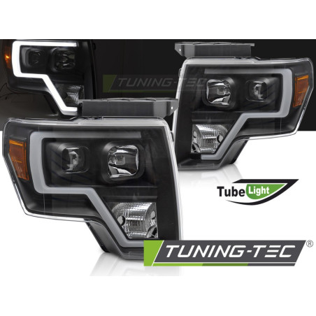 Fanali Posteriori Nero per Ford F150 Mk12 2008-2014 (Cod. TT-LPFOB2)