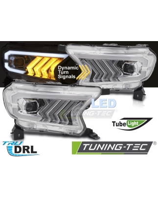 Fari Anteriori Cromato per Ford Ranger V 2016-2022 (Cod. TT-LPFOB9)