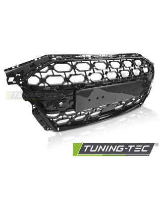 Griglia Frontale Nero Lucido Nero per Audi A3 8Y 2019-2024 (Cod. TT-GRAU95)