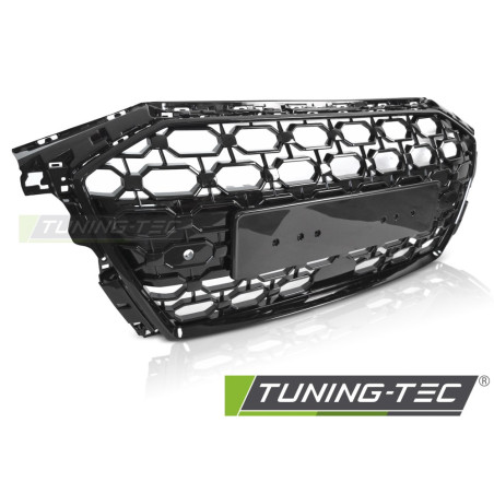 Griglia Frontale Nero Lucido Nero per Audi A3 8Y 2019-2024 (Cod. TT-GRAU95)