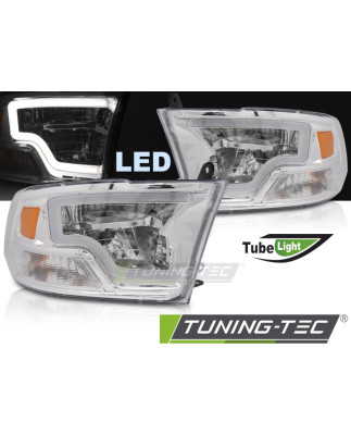 Fanali Posteriori LED LED Cromato per Dodge Ram 2009-2018 (Cod. TT-LPDO37)