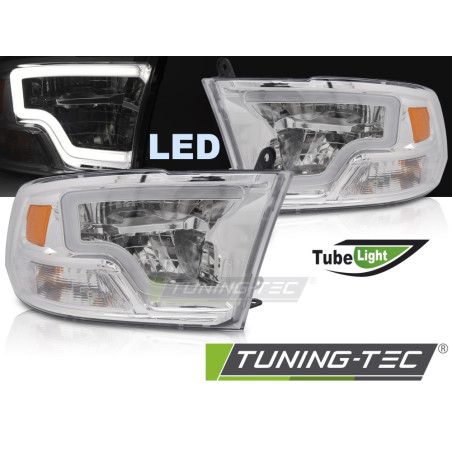 Fanali Posteriori LED LED Cromato per Dodge Ram 2009-2018 (Cod. TT-LPDO37)