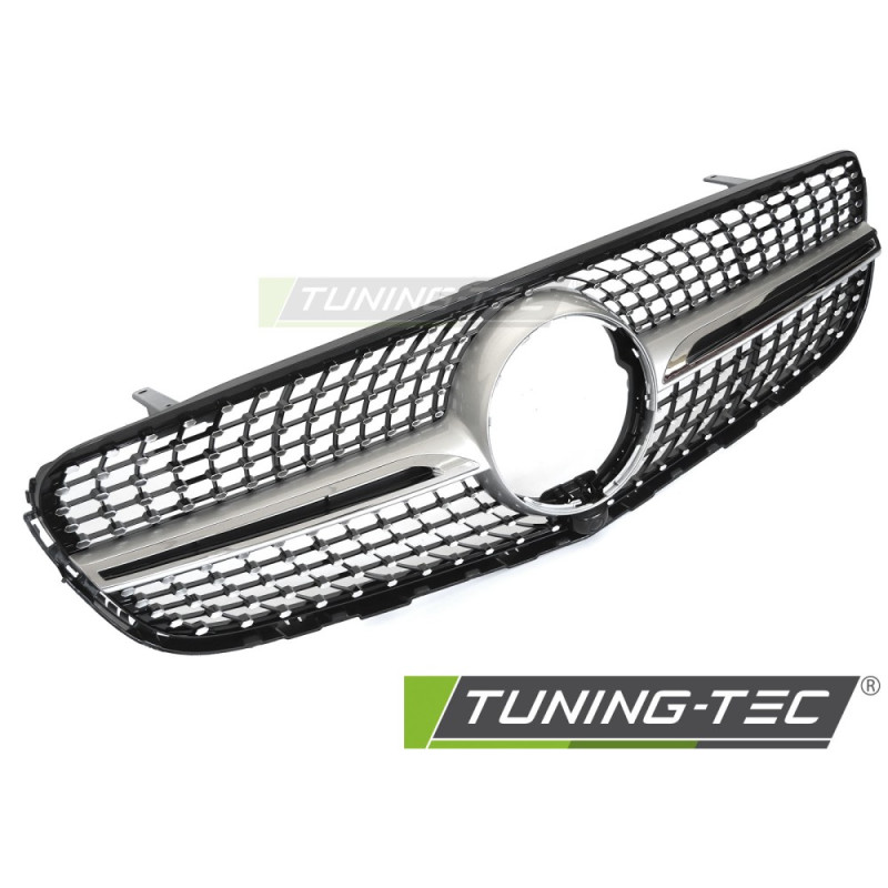 Griglia Frontale Cromato per Mercedes-Benz Glc W253 2015-2018 (Cod. TT-GRMEC1)
