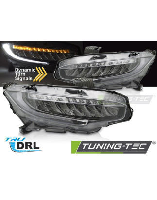 Fari Anteriori LED per Honda Civic X 2016-2021 (Cod. TT-LPHO37)