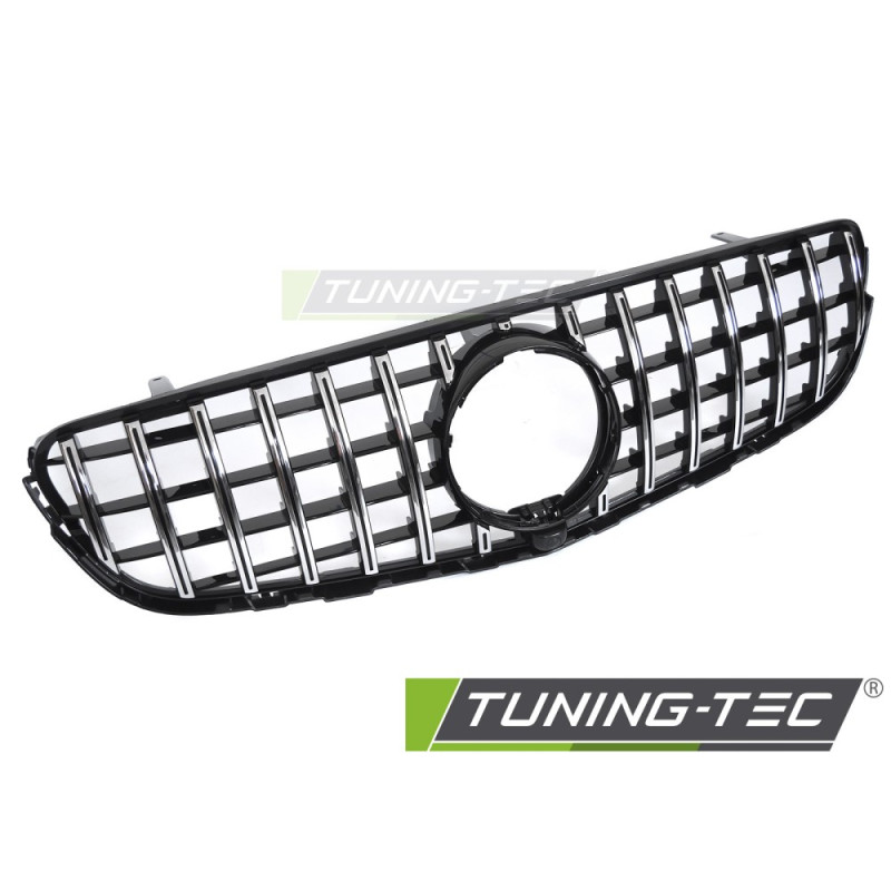 Griglia Frontale Cromato Nero per Mercedes-Benz Glc W253 2015-2018 (Cod. TT-GRMEB8)