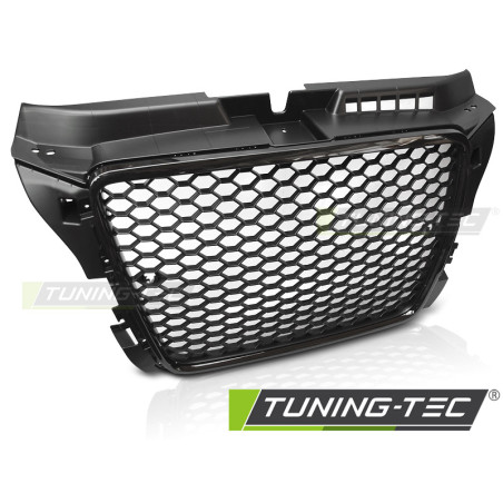 Griglia Frontale Nero Lucido Nero per Audi A3 2008-2012 (Cod. TT-GRAU91)