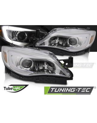 Fari Anteriori Cromato per Subaru Wrx 2008-2014 (Cod. TT-LPSU27)