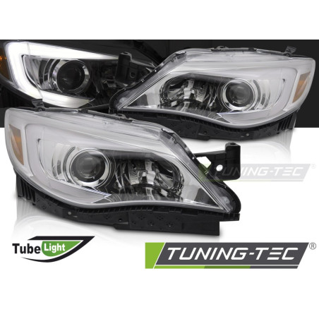 Fari Anteriori Cromato per Subaru Wrx 2008-2014 (Cod. TT-LPSU27)