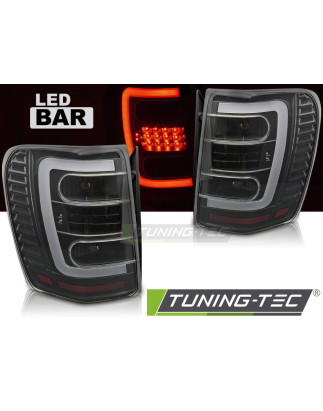 Fanali Posteriori LED Nero per Chrysler Jeep Grand Cherokee 1999-05/2005 (Cod. TT-LDCH38)
