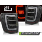 Fanali Posteriori LED Nero per Chrysler Jeep Grand Cherokee 1999-05/2005 (Cod. TT-LDCH38)
