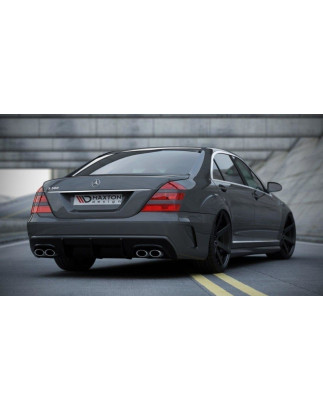 Mercedes-Benz S W221 (Look W205) Paraurti posteriore + Sottoparaurti posteriore (Cod. M-ME-S-221-W20