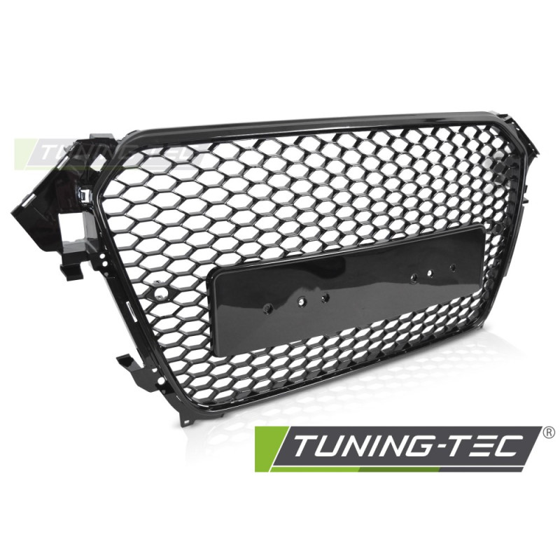 Griglia Frontale Nero Lucido Nero per Audi A4 B8 2012-2015 (Cod. TT-GRAU99)