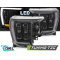 Fari Anteriori LED Nero per Ford F150 Mk14 2020-2023 (Cod. TT-LPFOA6)