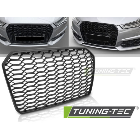 Griglia Frontale Nero per Audi A6 C7 2014-2018 (Cod. TT-GRAU88)