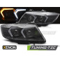 Fari Anteriori LED Nero per BMW E90/E91 Lci 2009-2011 (Cod. TT-LPBMP6)