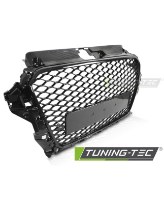 Griglia Frontale Nero Lucido Nero per Audi A3 8V 2012-2016 (Cod. TT-GRAUD6)