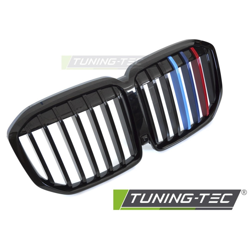 Griglia Frontale Nero Lucido Nero per BMW X7 G07 Lci Dal 2022 (Cod. TT-GRBN01)