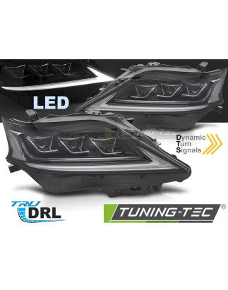 Fari Anteriori LED Nero per Lexus Rx 2012-2015 (Cod. TT-LPLE13)